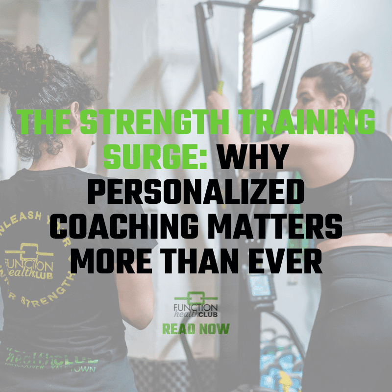 The Strength Training Surge: Why Personalized Coaching Matters More Than Ever